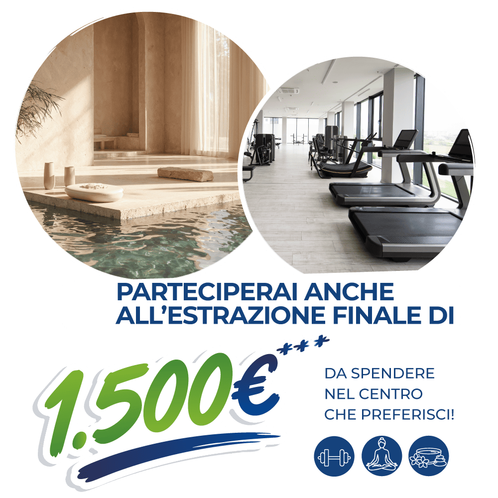 Voucher sport/benessere da 1.500€
